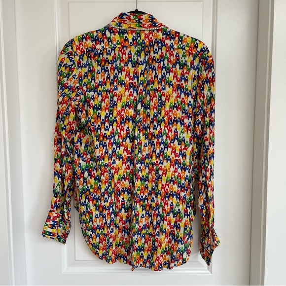 AREA Rainbow Blouse and Bra - Picture 4 of 6